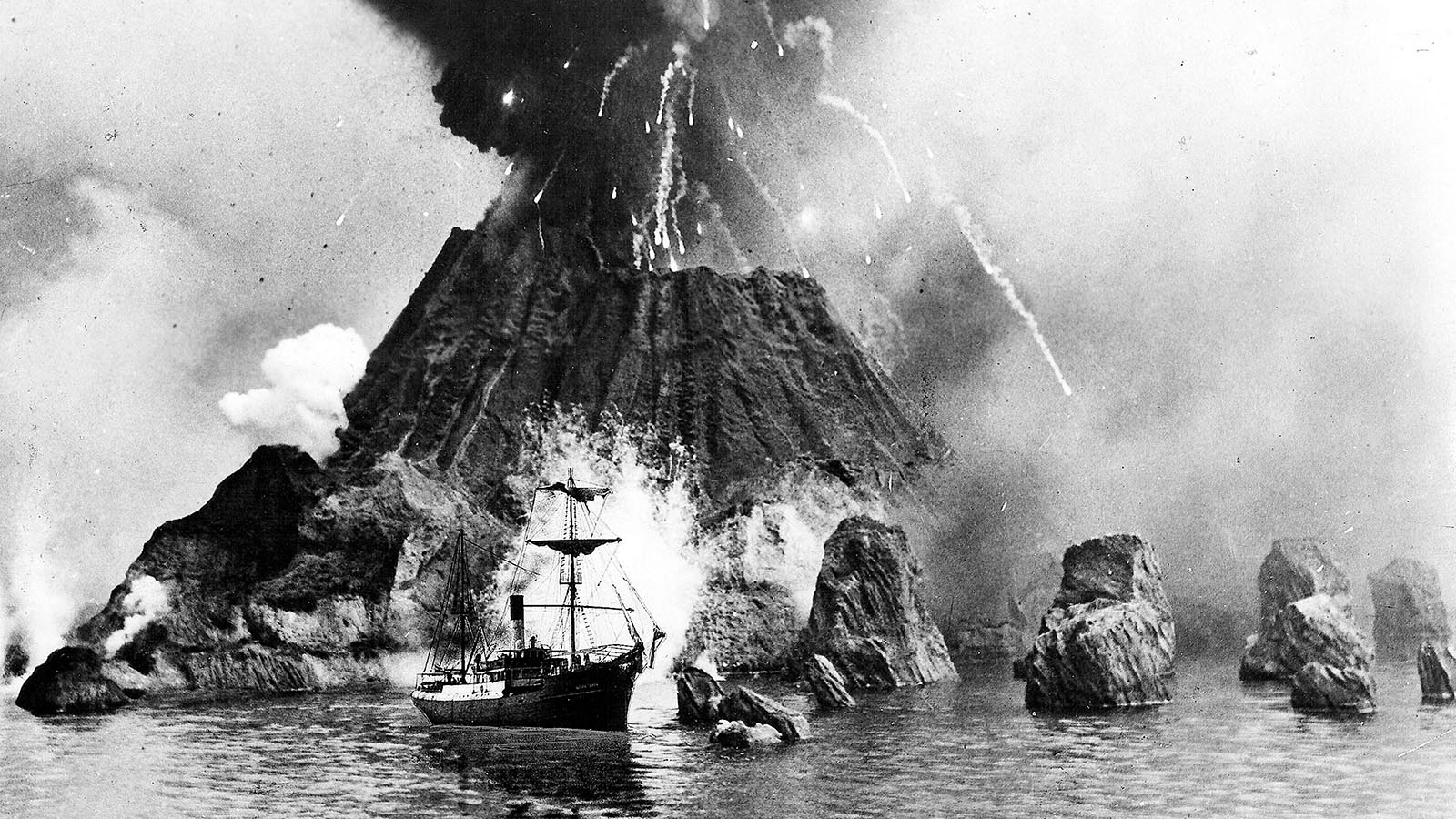 Kisah Letusan Gunung Krakatau Tahun 1883