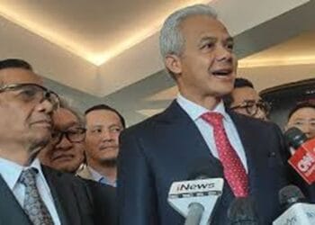 Hadiri Sidang Putusan Sengketa Pilpres Pasangan Ganjar-Mahfud Sudah Tiba di MK