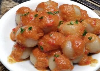 Resep Cara Membuat Cilok Bumbu Kacang