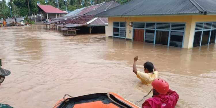 Banjir di 3 Wilayah Sumatera Barat