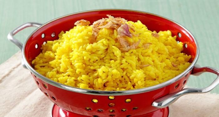 Resep Nasi Kuning Kukus Enak dan Gurih