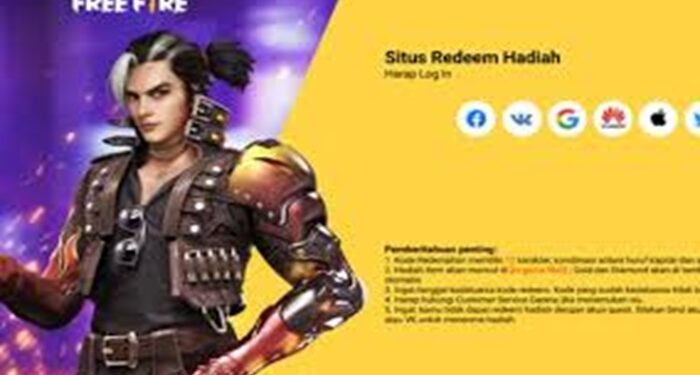 Kode Redeem FF Hari Ini 1 Kode Redeem FF Hari Ini