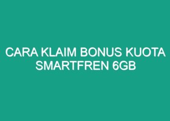 Cara Klaim Bonus Kuota Smartfren 6GB dengan Mudah