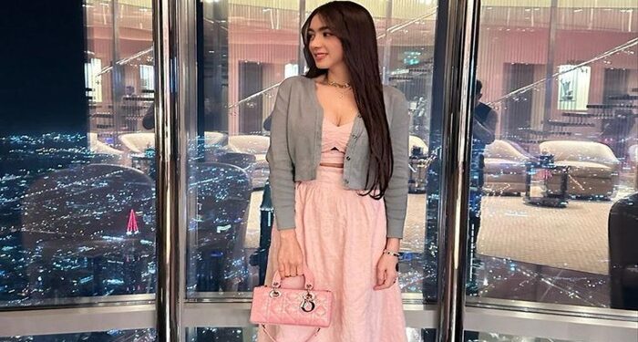 Pink Mentereng Bak Barbie, Angel Karamoy Tenteng Tas Branded Harga Fantastis di Dubai