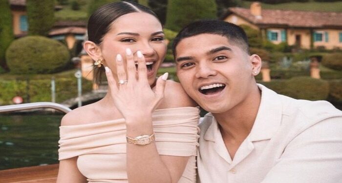 She Said Yes! Alyssa Terima Lamaran Al Ghazali di Lake Como, Italy