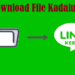 Cara Download File Kadaluarsa di LINE