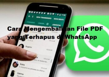 4 Cara Mengembalikan File PDF yang Terhapus di WhatsApp Mudah 9 Cara Download Video di iPhone Mudah