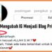 Cara Mengubah IG Menjadi Blog Pribadi Mudah 8 Ini Poin Ranked Free Fire Terbaru yang Perlu Anda Ketahui