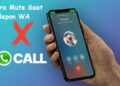 Cara Mute Saat Telepon WA