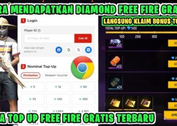 Cara Top Up FF Gratis Tanpa Pulsa