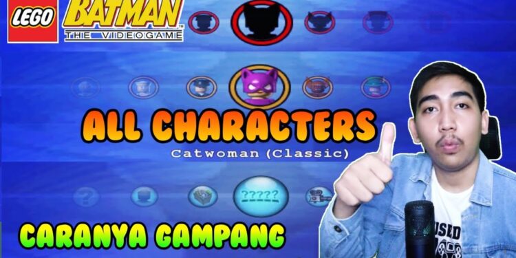 Cheat Lego Batman PS2 Membuka Semua Karakter
