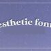 42 Font Aesthetic Gratis 8 Script Html Private Instagram