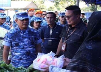 Agung Nugroho Temui Ratusan Pedagang di Sukaramai, Usung Aspirasi dan Program Penataan Pasar