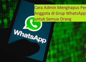 Cara Admin Menghapus Pesan Anggota di Grup WhatsApp untuk Semua Orang 7 Counter Item Dominance Ice