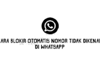 Cara Anonymous Chat WhatsApp