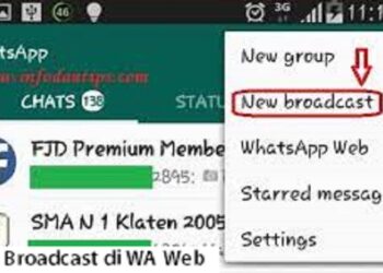 Cara Broadcast di WA Web 9 2 Cara Download File WA yang Sudah Dihapus Pengirim