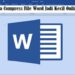 Cara Compress File Word Jadi Kecil Online 8 Cara Compress File Word Jadi Kecil Online