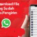 2 Cara Download File WA yang Sudah Dihapus Pengirim
