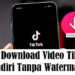 6 Cara Download Video TikTok Sendiri Tanpa Watermark Online Gratis