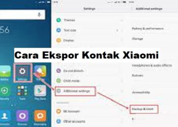 Cara Ekspor Kontak di HP Xiaomi