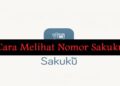 Cara Melihat Nomor Sakuku Mudah