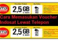 Cara Memasukkan Voucher Indosat Lewat Telepon