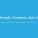 Cara Menulis Footnote dari Internet yang Benar