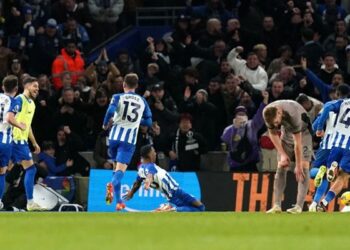 Hasil Liga Inggris: Brighton Vs Tottenham, Kalah Tragis 3-2