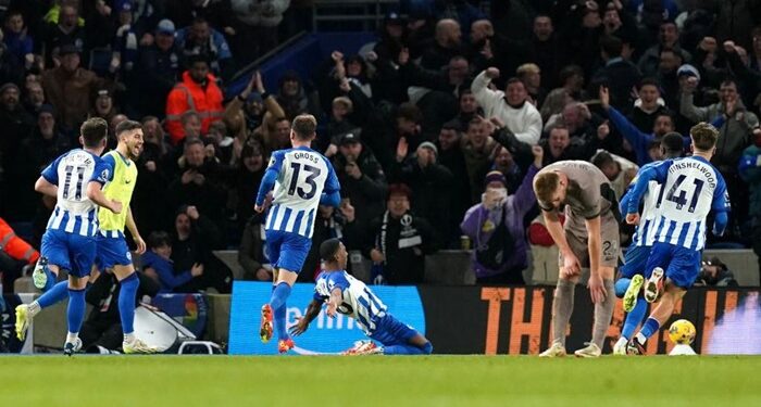 Hasil Liga Inggris: Brighton Vs Tottenham, Kalah Tragis 3-2 1 Hasil Liga Inggris: Brighton Vs Tottenham, Kalah Tragis 3-2
