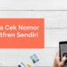 4 Cara Cek Nomor Smartfren 8 Cara Mendapatkan Listrik PLN Gratis Lewat WhatsApp