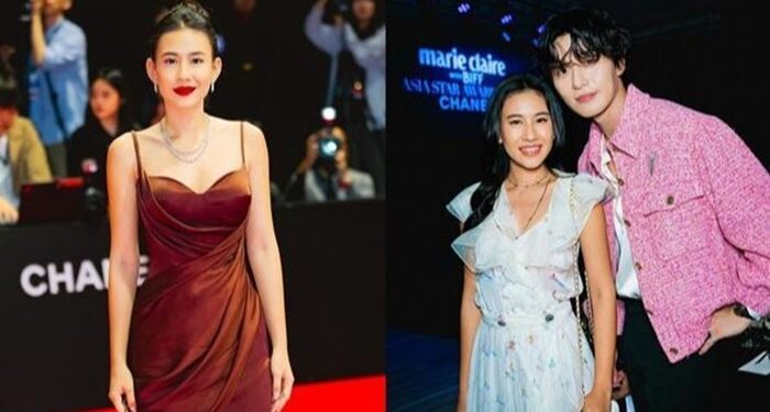 Shenina Cinnamon Datang ke 29th BIFF 2024, Sukses Curi Perhatian Foto Bareng Aktor Park Soe Joon