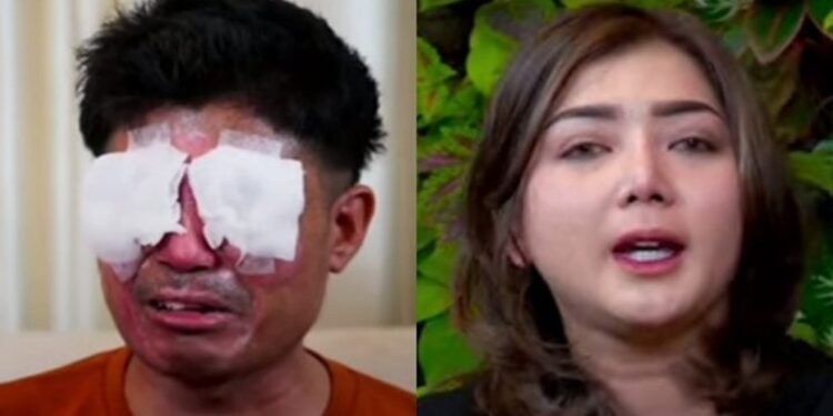 Usai Laporkan Novi Pratiwi ke Polisi, Agus Salim Kini Menangis Minta Damai