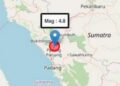 Gempa Beruntun Selang 2 menit Guncang Padang Panjang Sumbar