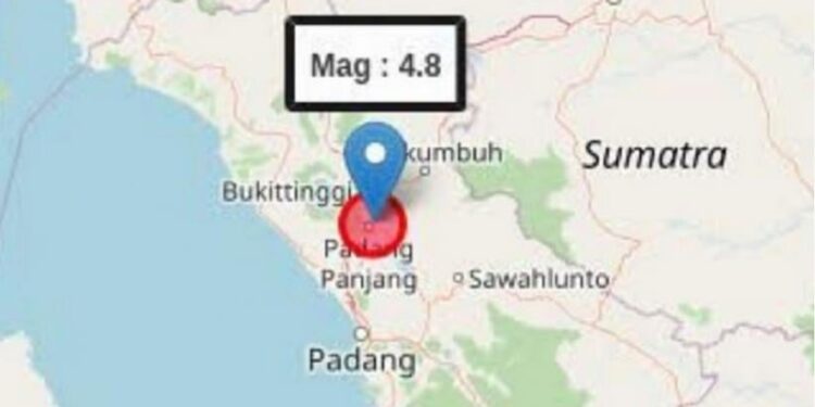 Gempa Beruntun Selang 2 menit Guncang Padang Panjang Sumbar 1 Gempa Beruntun Selang 2 menit Guncang Padang Panjang Sumbar